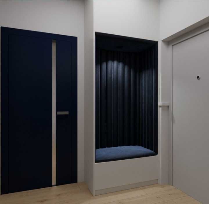 Panel Panele tapicerowane akustyczne sypialnie na wymiar garderoby
