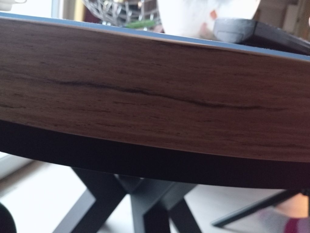 Stół okrągły pająk średnica 100cm dąb Craft