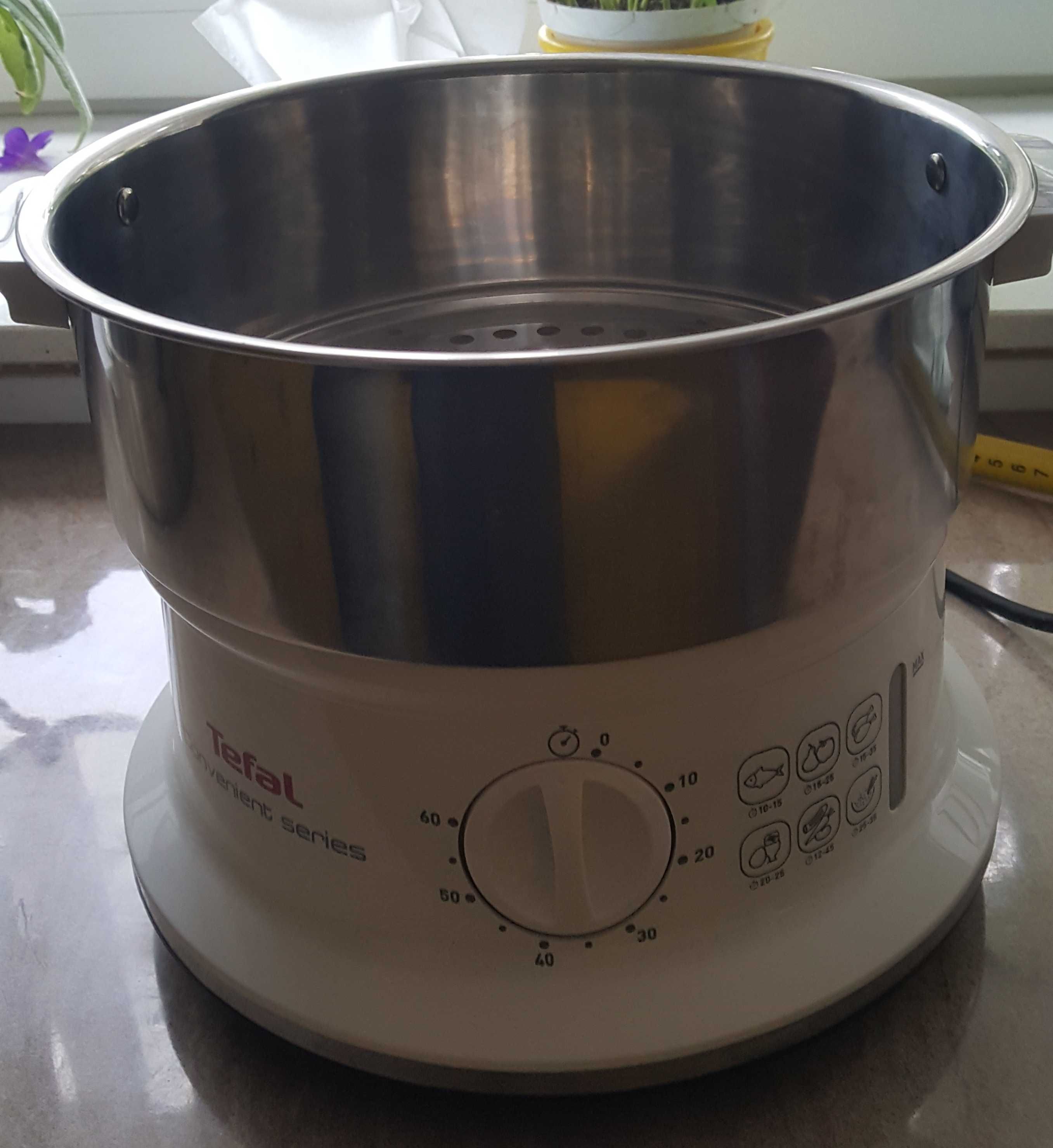 Parowar Tefal VC1451 6 l biały 900 W