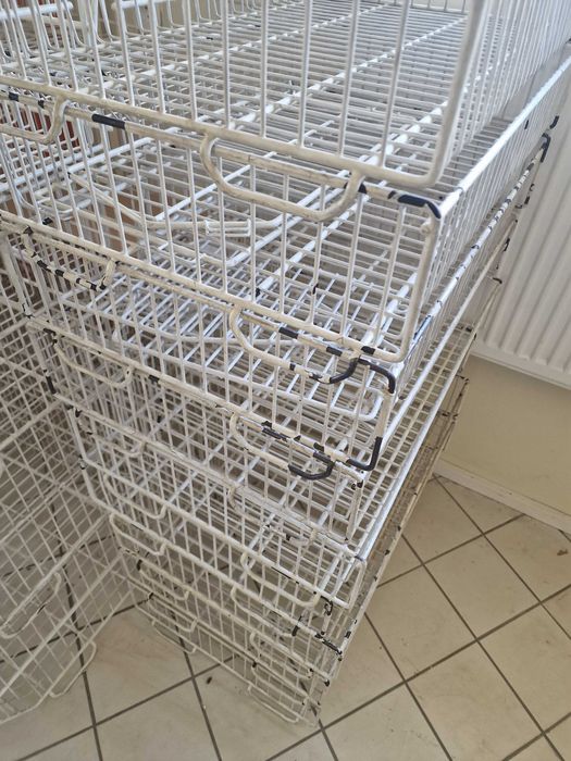 Druciany modułowy kosz nastawny