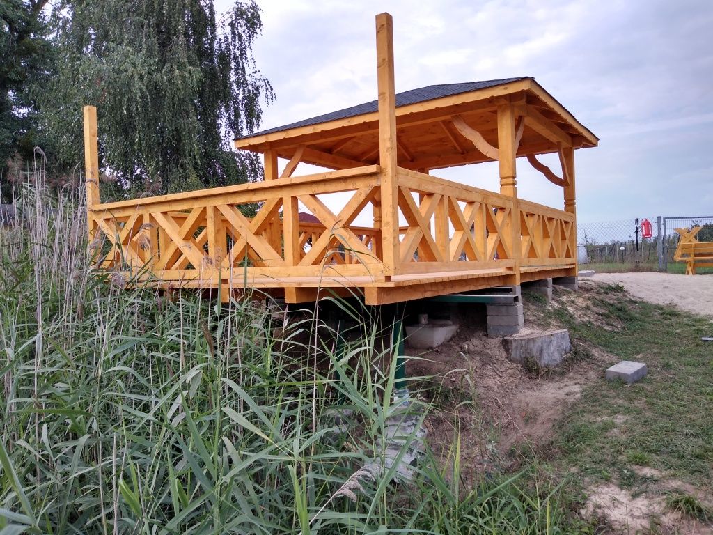 Altanka z tarasem 6x4