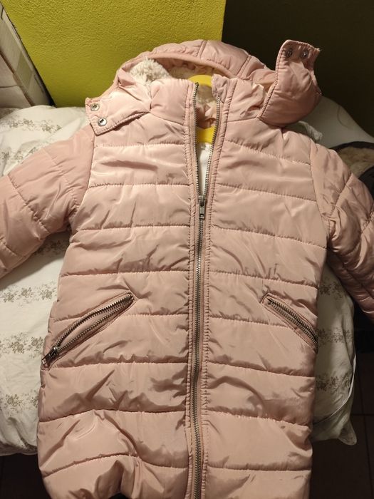 Kurtka długa z kapturem