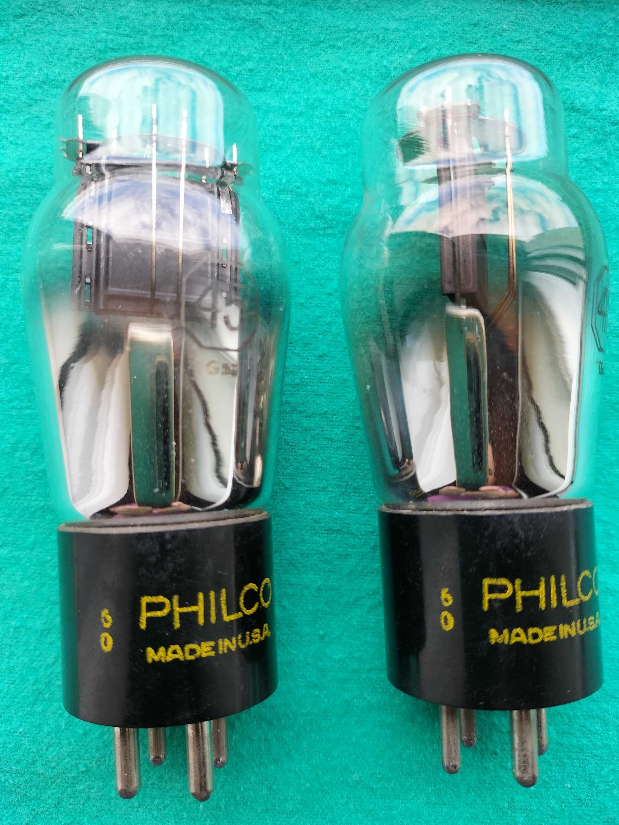 Tube PHILCO 45 - testadas Metrix 310D