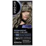 Syoss Permanent Cool Color farba do włosów 6_46 Chłodny Ciemny Blond