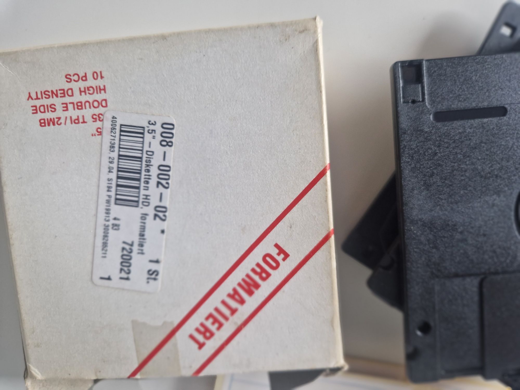 Dyskietka 3,5" 2MB opakowanie 10 szt. Nowe