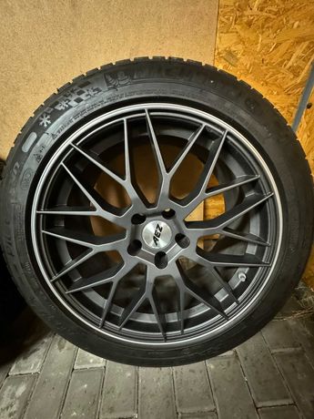 Piękne alufelgi 19" AEZ wraz z oponami zimowymi Michelin - Audi A8