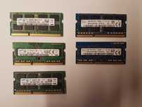 kości pamięci RAM DDR3 do laptopa 4 GB x 4 szt.