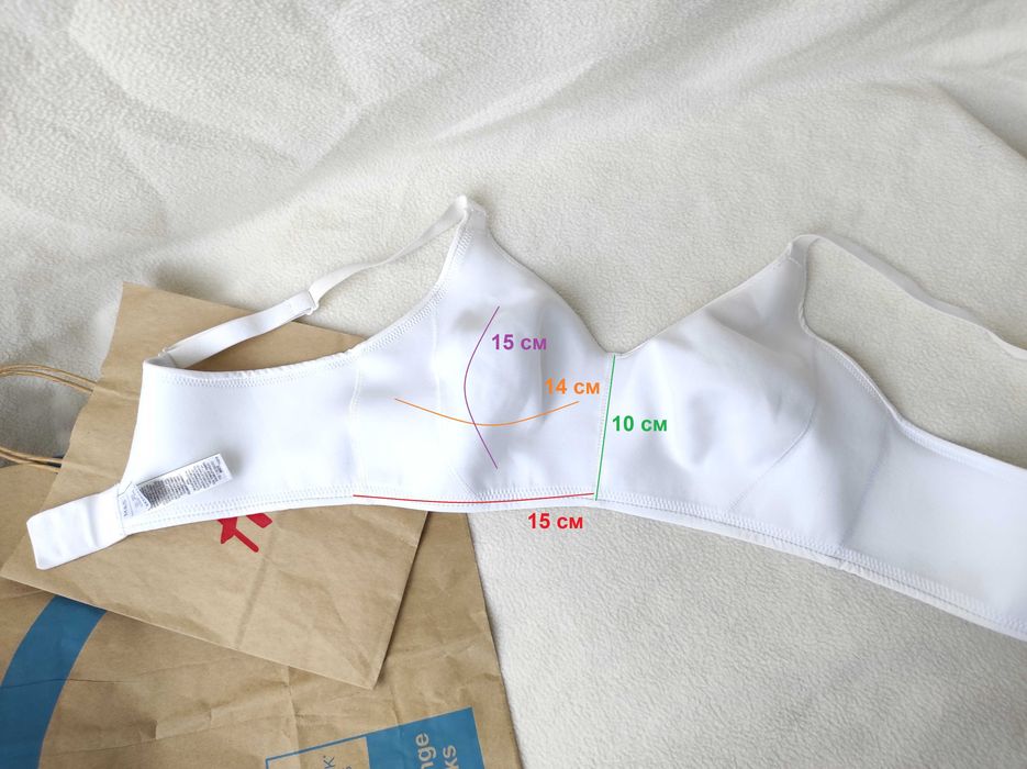 Компрессионный бюстгальтер без косточек M&S Body р. 80 C