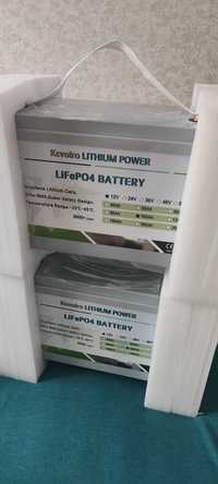 Аккумулятор 12.8в 100А lifepo4 1280 w/h