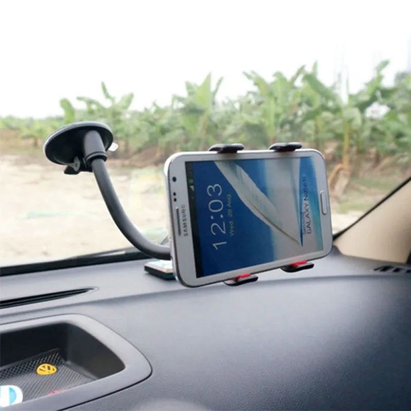 Авто-держатель на присоске крепление смартфона телефона стекло машину