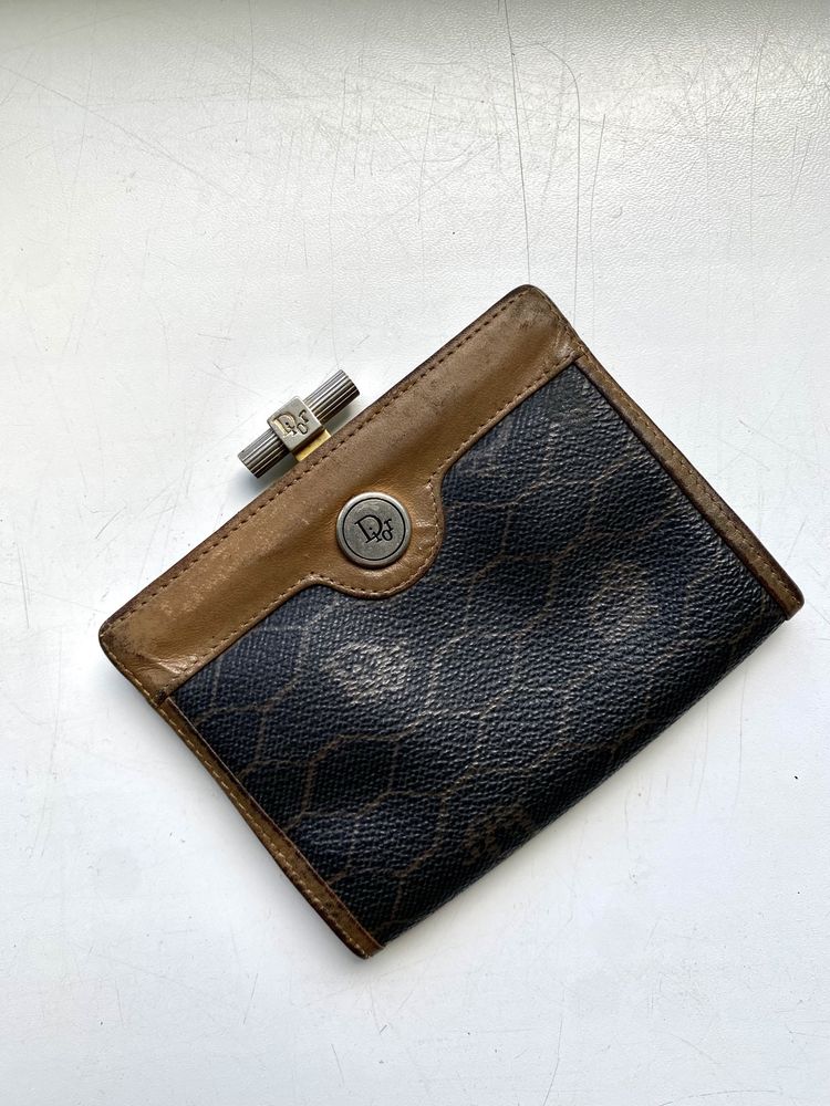 Vintage Christian Dior 70s гаманець клатч