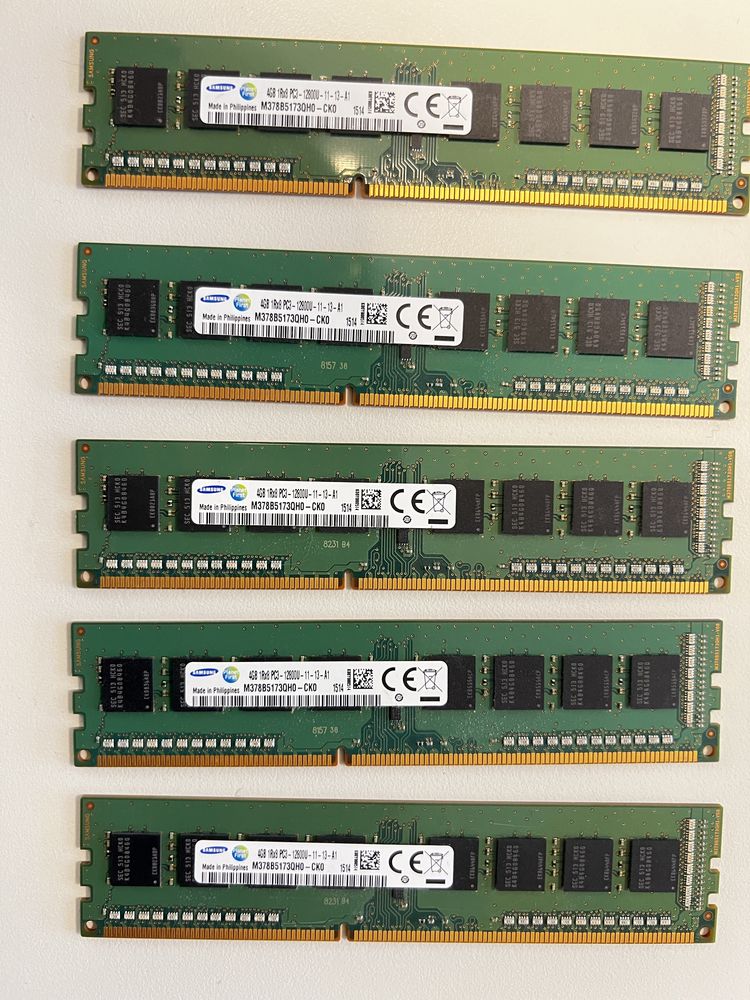Memorias DDR3 1600 - Samsung