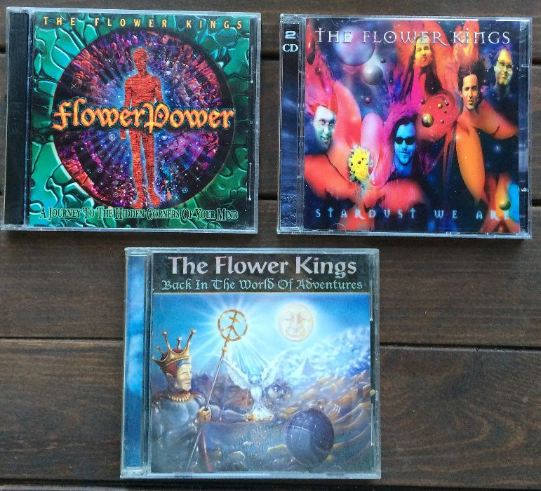 CD Flower Kings - Back In The World / Flower Power / Stardust We Are