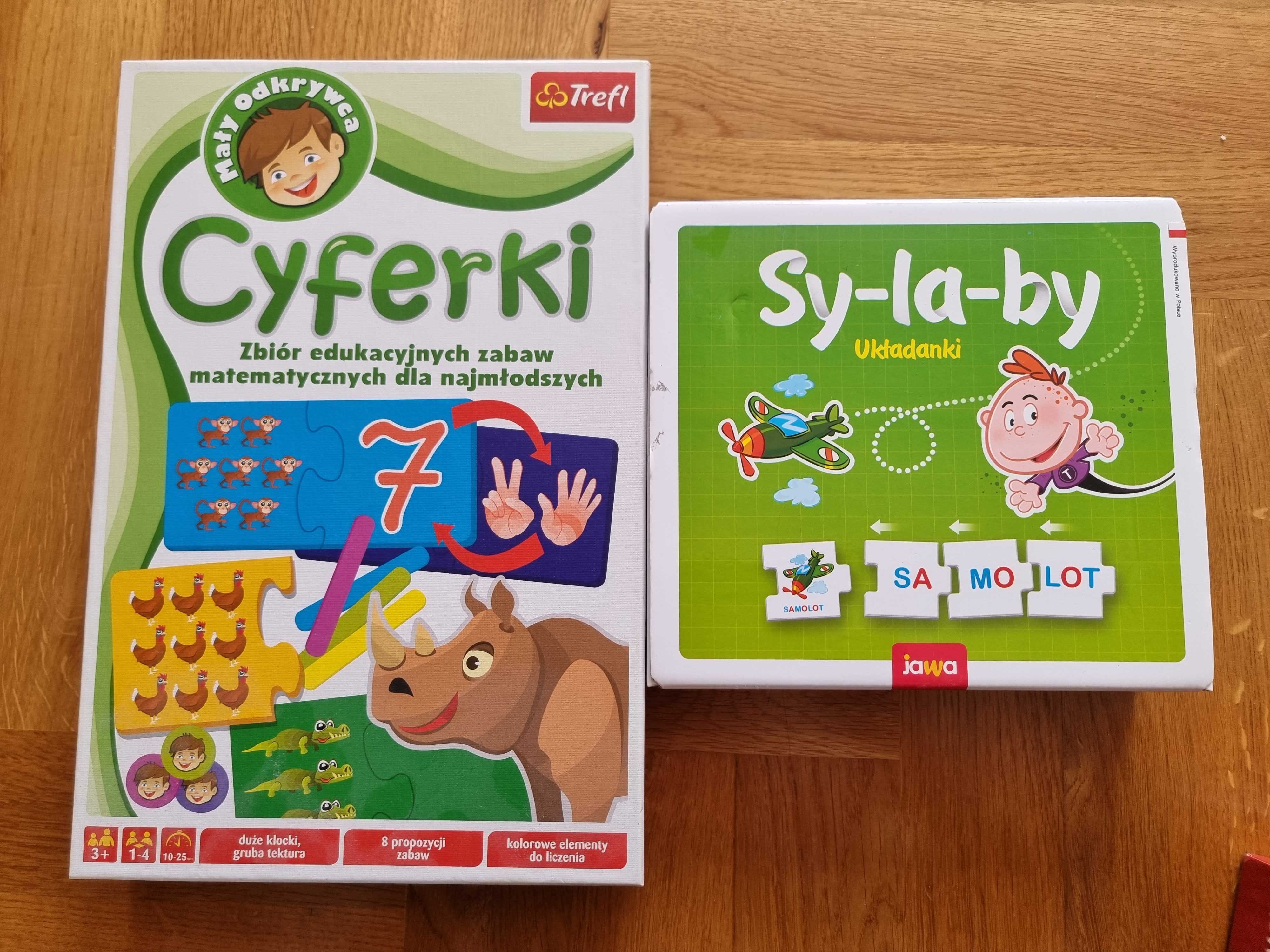 Cyferki, sylaby - zabawy edukacyjne