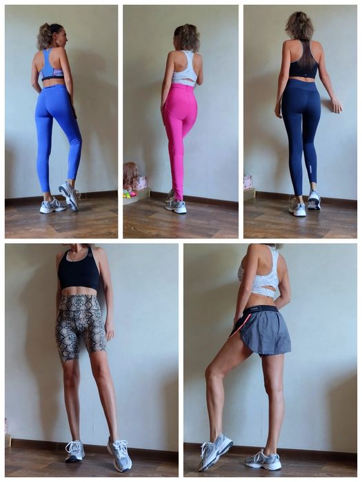 Лот 8шт.спортивного одягу Guess,Puma,Crivit пакет речей для фітнесу