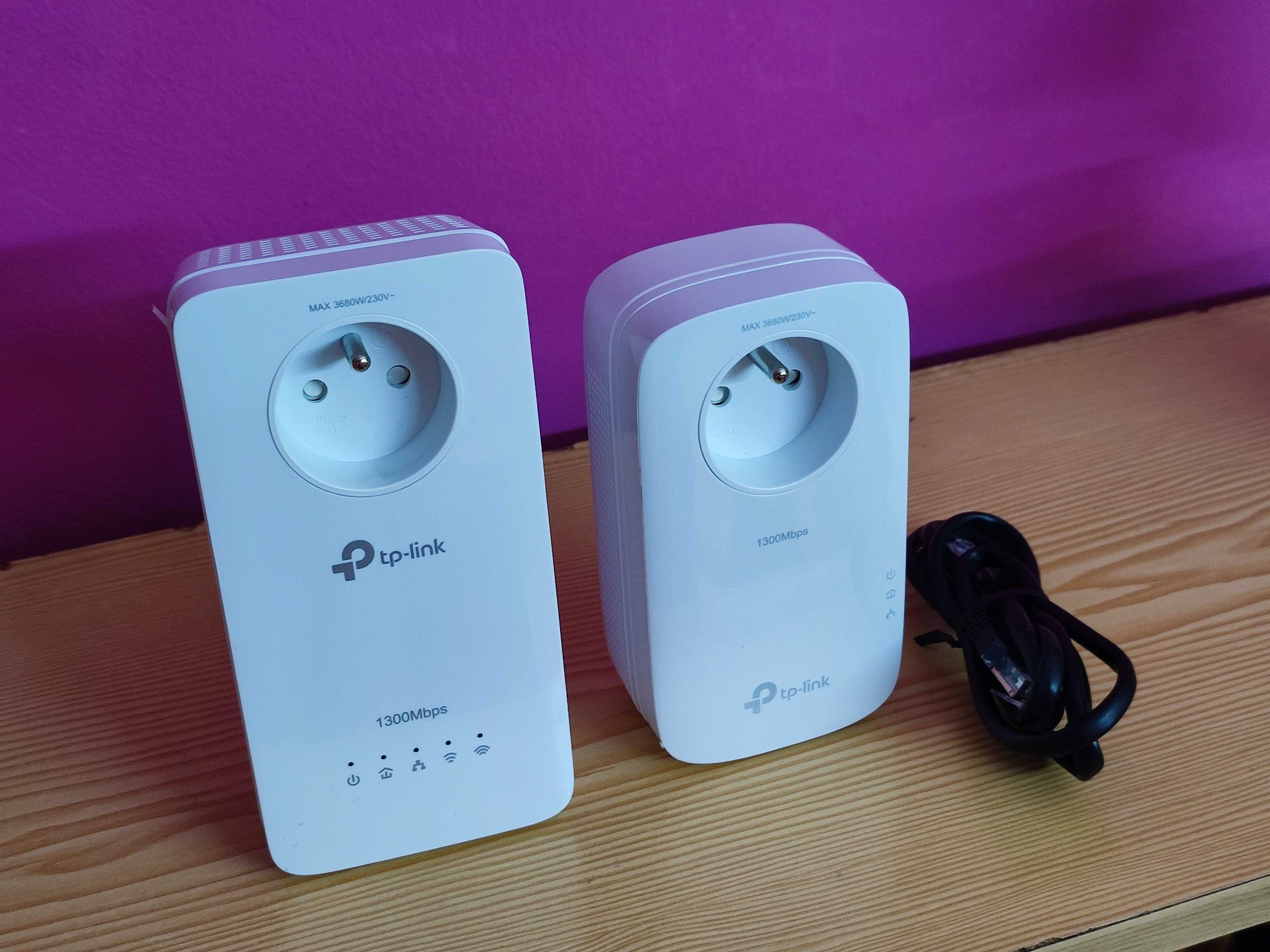 Kit AV1300 Wi-Fi Tp-Link Adaptador Powerline