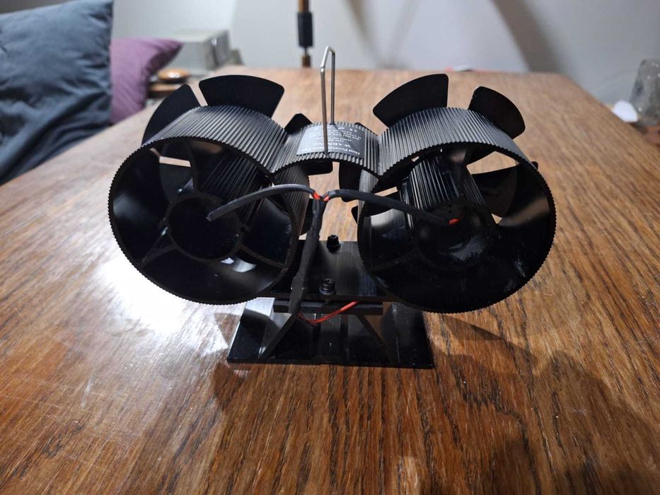 Podwójny wentylator kominkowy