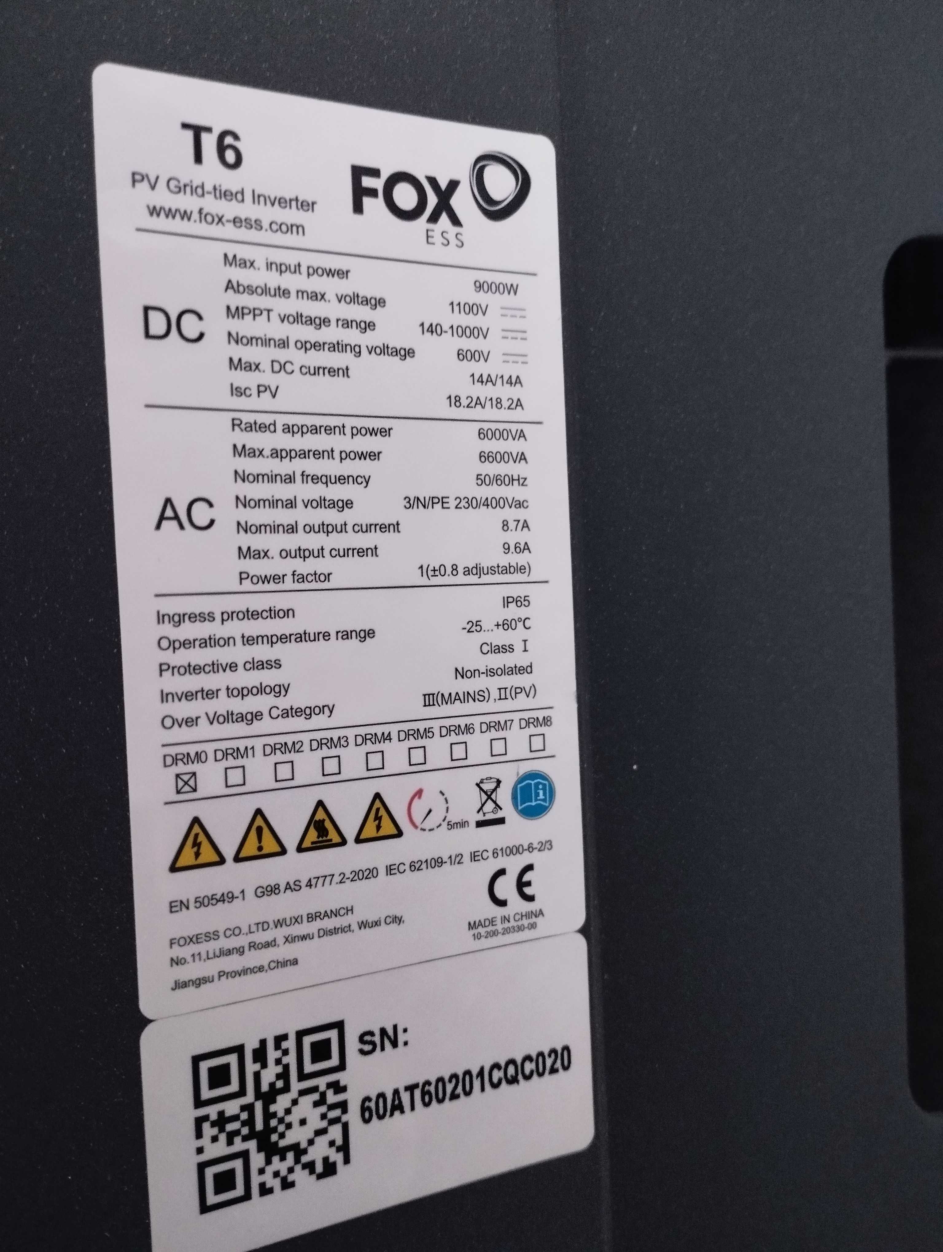 Falownik Fox SS bardzo dobry