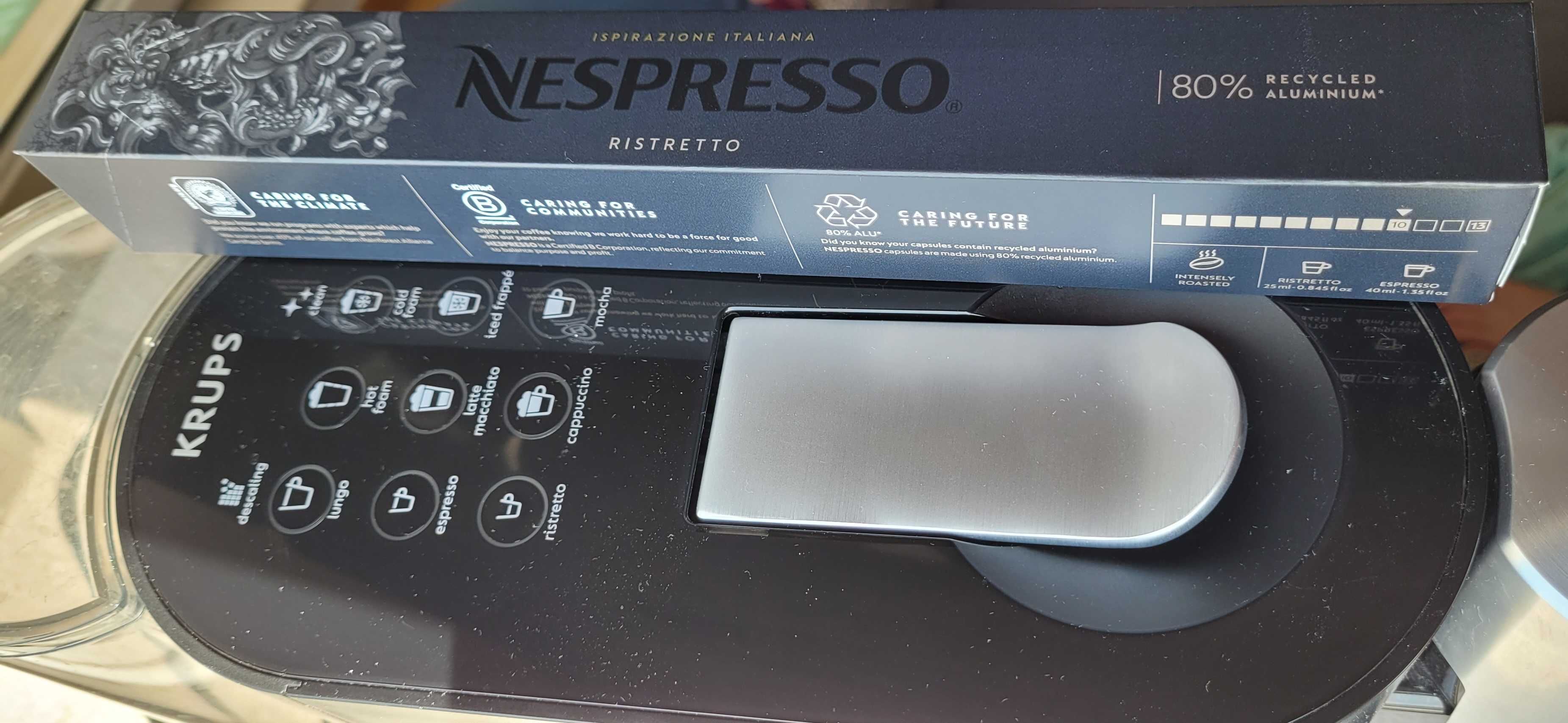 Ekspres NESPRESSO Atelier Krups kapsułki