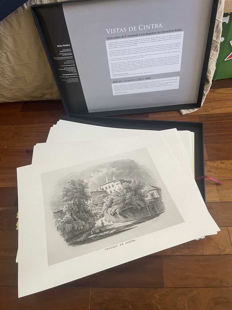 Litografias de desenhos de Clémentine Brélaz