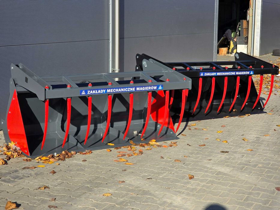 Łyżko krokodyl 2 metry blacha 5 mm !!! mocowania Euro MANITOU Mailleux