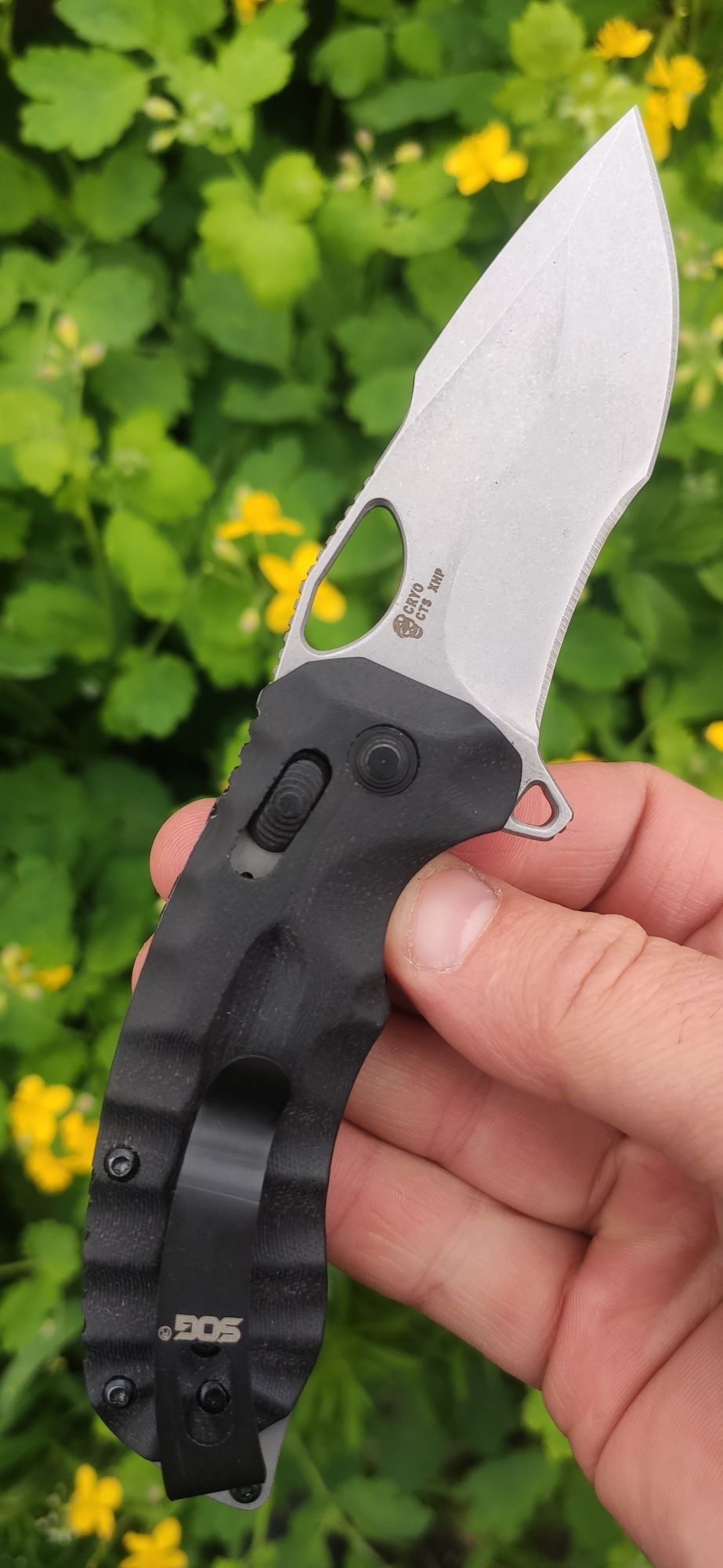 SOG Kiku XR G10 , накладки из G10 разные цвета, в наличии на складе