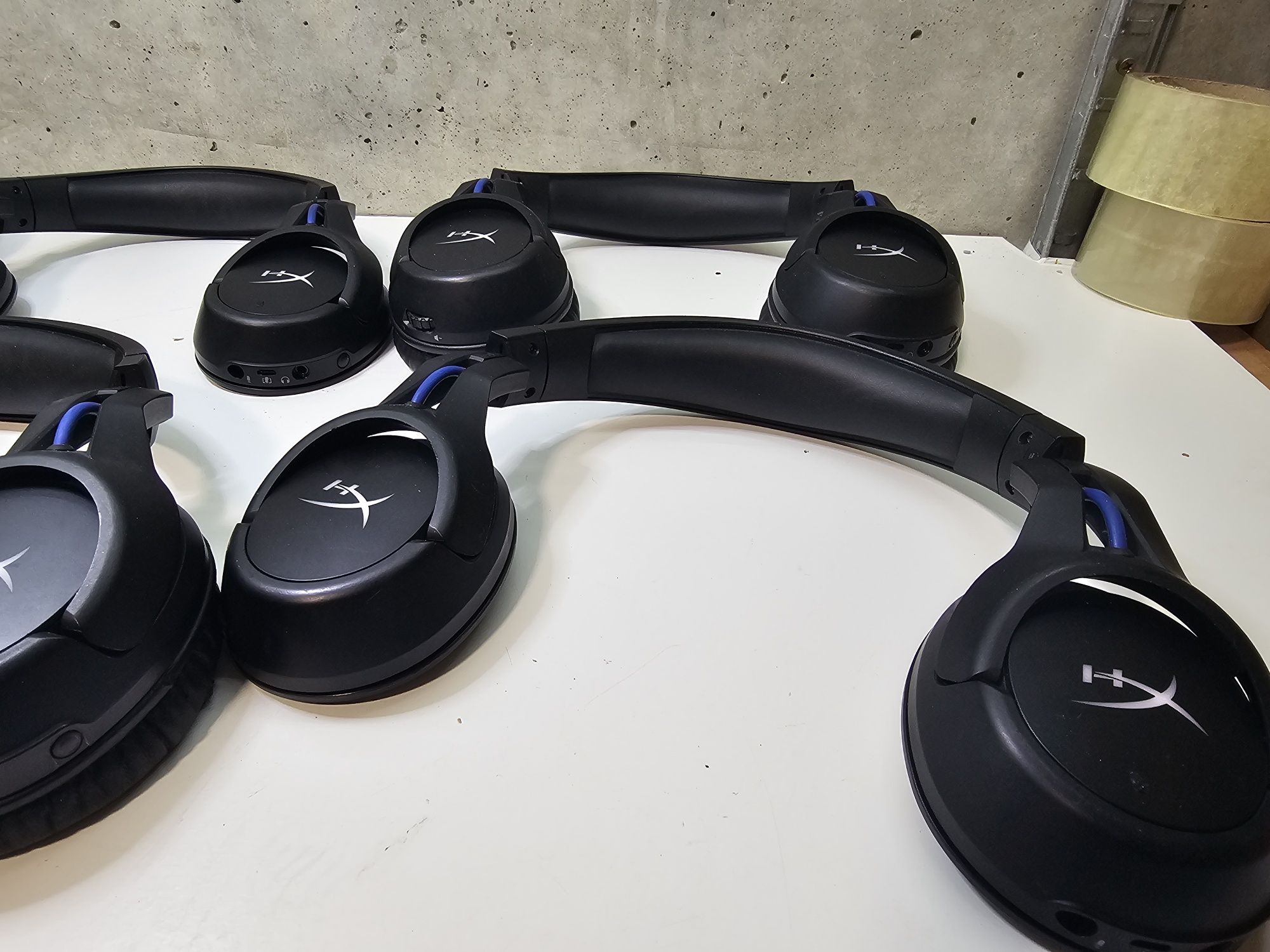 Навушники з мікрофоном HyperX Cloud Flight  (HHSF1-GA-BK/G, 4P5H6AA)