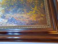 Pintura a óleo Manuel Cardoso Lima