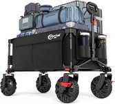 Wózek transportowy 102 kg Czarny