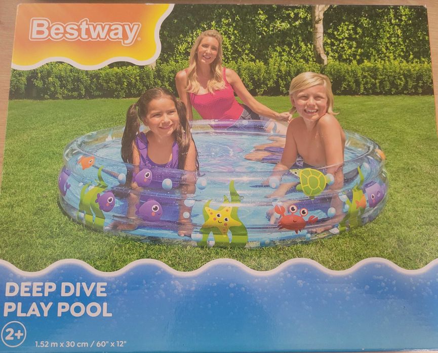 Basen dmuchany Głębiny 152 x 30 cm Bestway