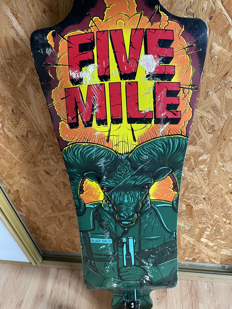 Longboard | Five Mile | Attack Trucks | Butterball | Super Stan!!!