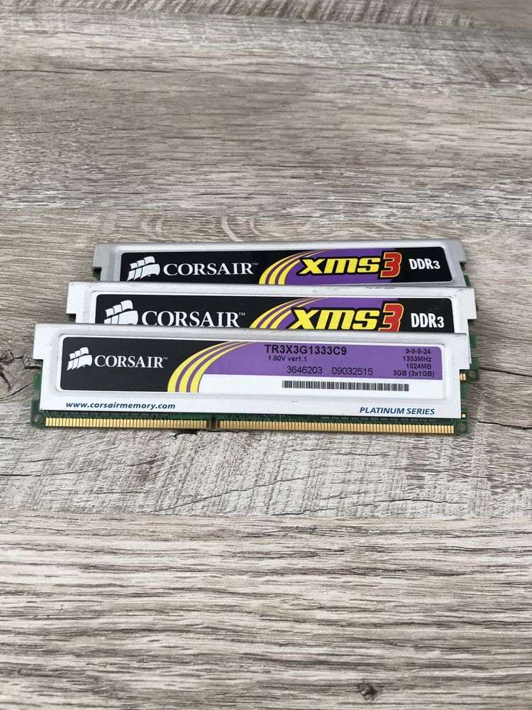 Corsair ddr3 3Gb 1333