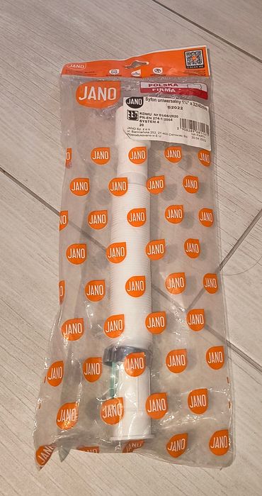 Jano Syfon Uniwersalny 1 1/4 X 32/40 mm Biały S2022
