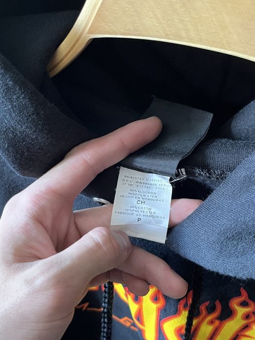 Худі Thrasher Flame Logo Baggy Hoodie