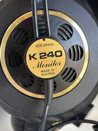 Навушники AKG K240 Monitor 600 Ом.