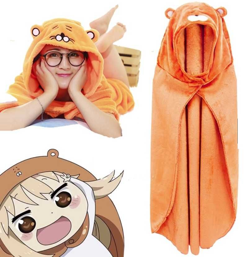 Peleryna Umaru  Chan przebranie cosplay haft Nowa anime manga