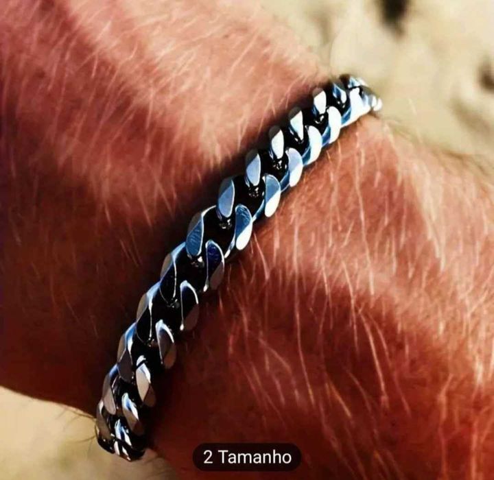 Pulseiras em Titânio Homem