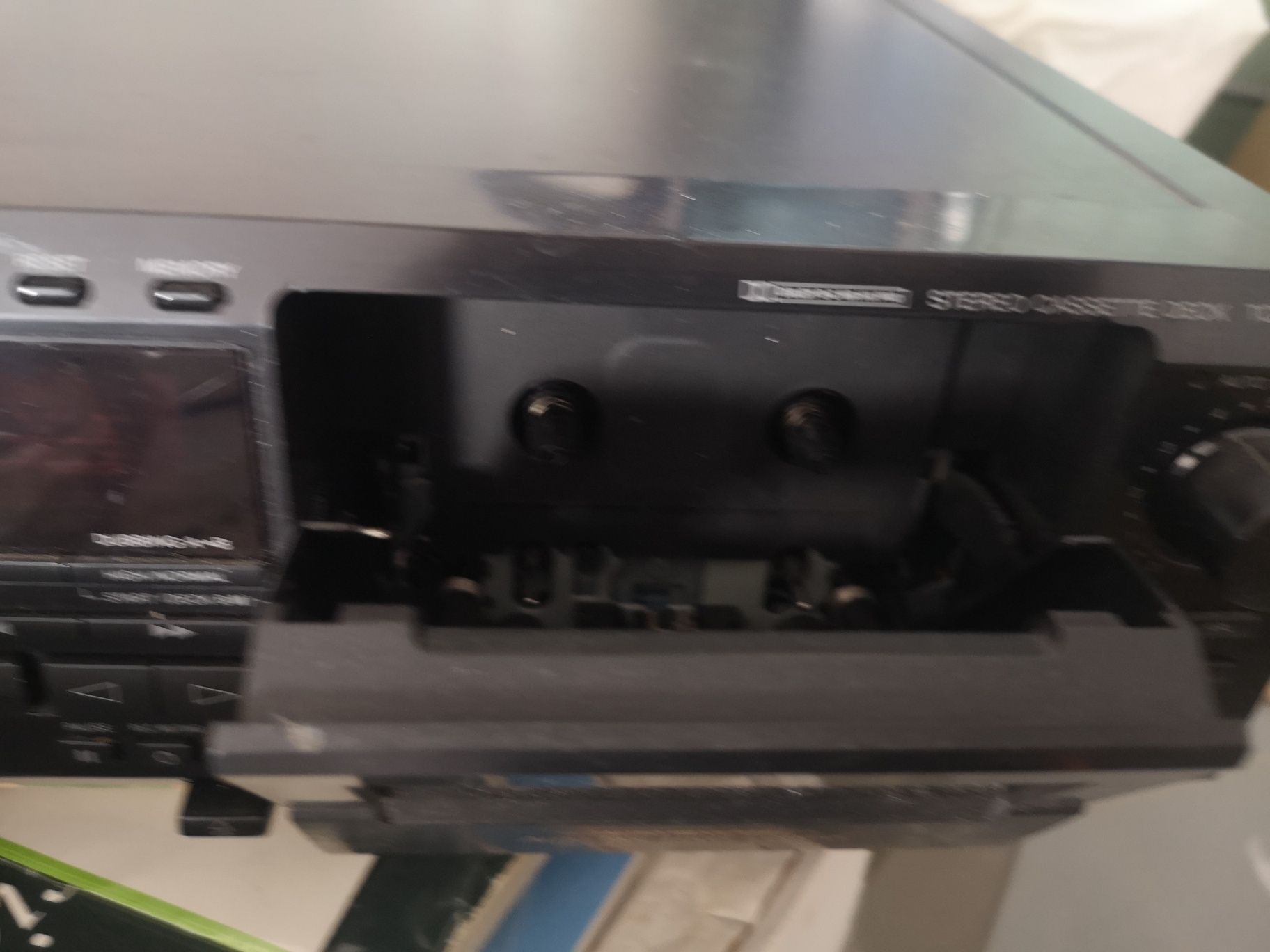 Vendo este leitor de double cassete Sony TC-WE705S