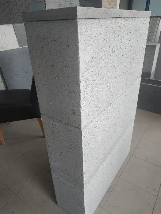 Pustaki Ogrodzeniowe 80x25x40 Beton architektoniczny  Promocja!!!