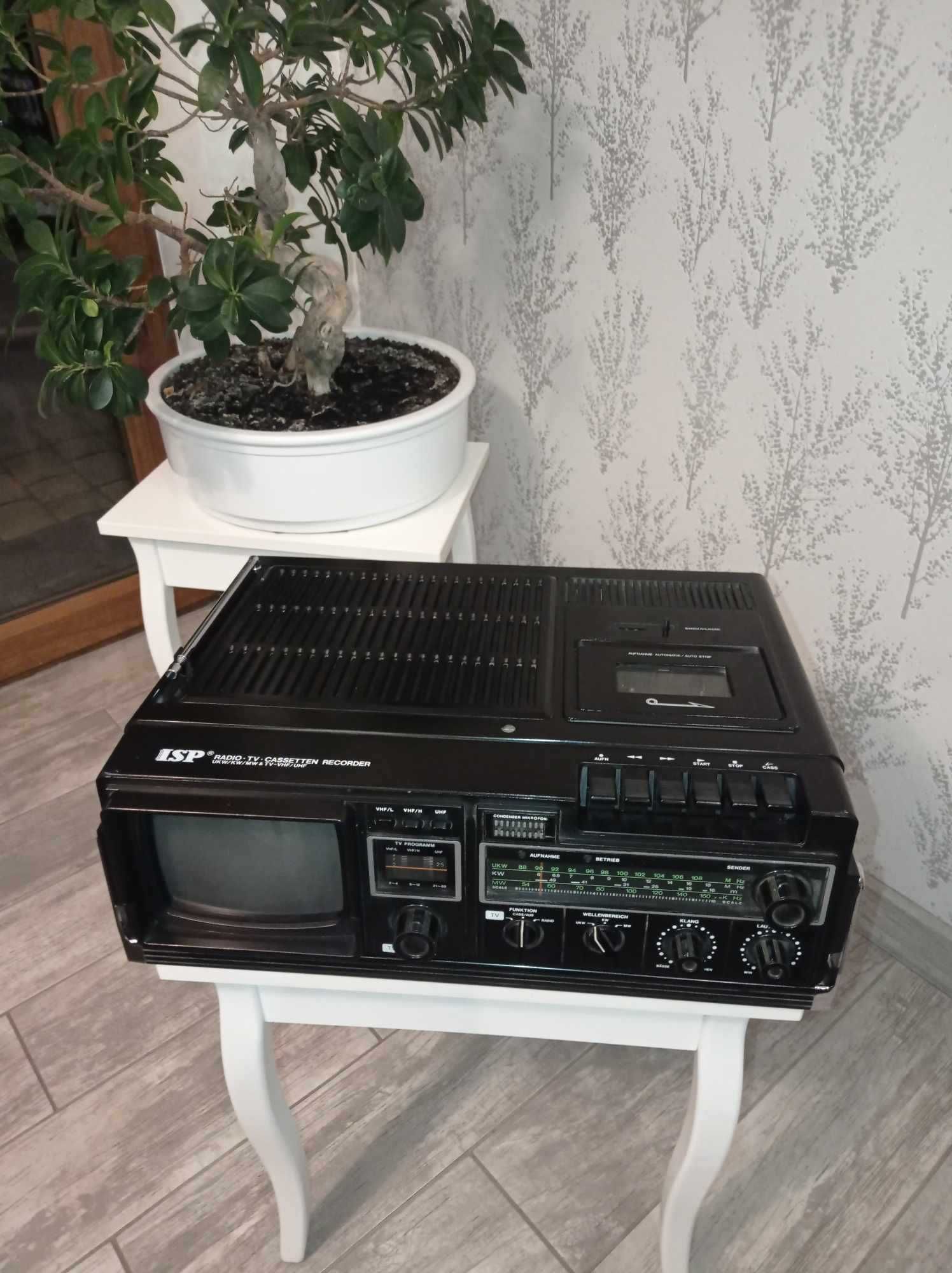 TV-Radio-Cassette ISP RCT-3014 Zabytek Sprawne