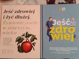 Zestaw 2 książek o zdrowym żywieniu Poradniki książki kulinarne