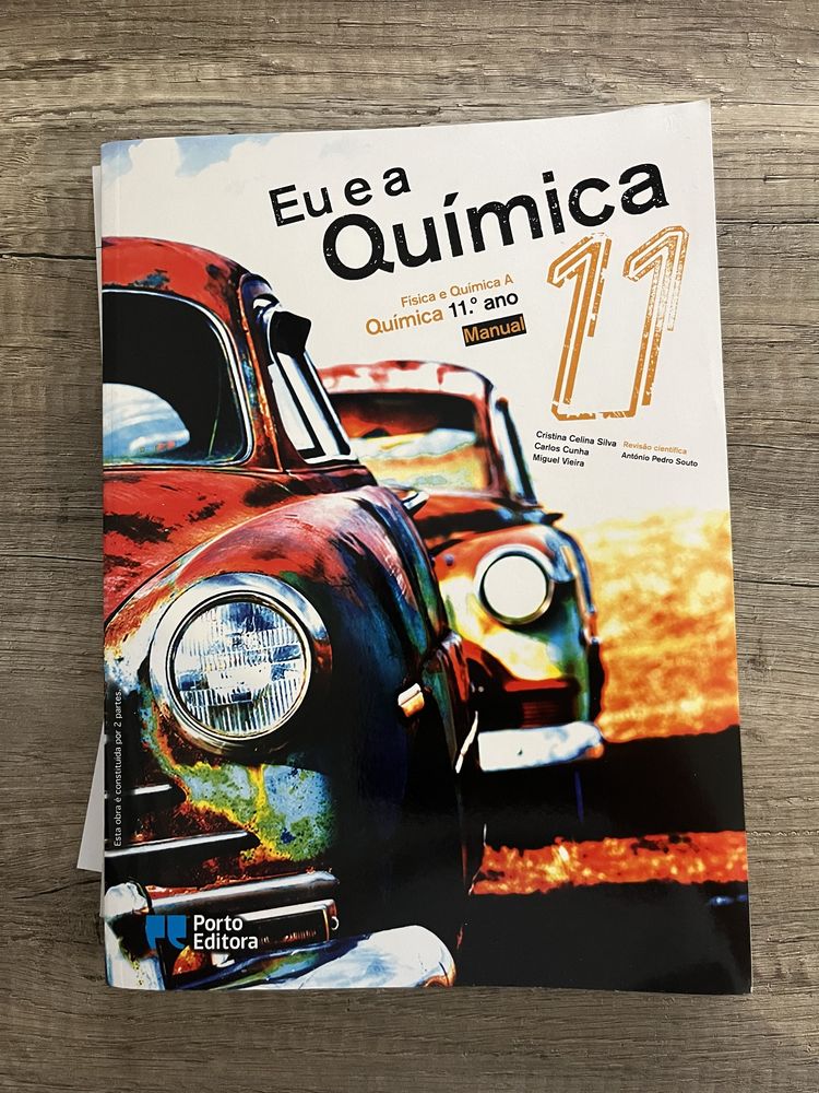 Manual completo “Eu e a Quimica” 11 ano