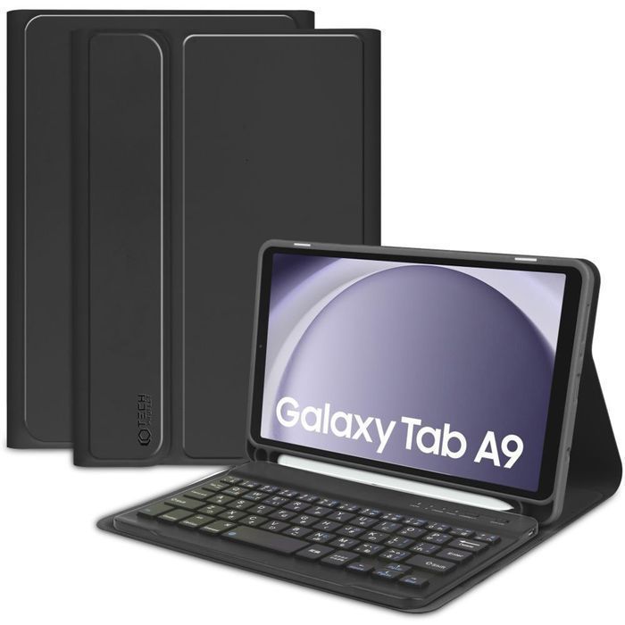 Tech-Protect Sc Pen + Keyboard Galaxy Tab A9 8.7 X110 / X115 Black