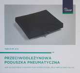 Poduszka pneumatyczna przeciwodleżynowa Timago z funkcją pamięci.