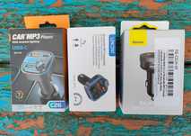 Fm трансмітер модулятор C26 Baseus LENCENT USB Type-C PD22.5W Bluetoot