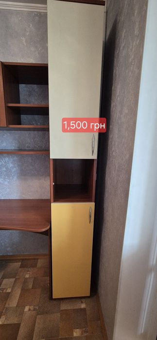 Пенал, шкаф, комп'ютерний стіл, стелаж, полиця для книг