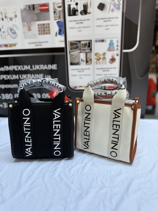 жіноча сумка-шопер Valentino Candle