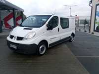 Renault Trafic Lift 2.0Dci 115km 2013rok Brygadówka 6-osobowa Klima Te