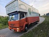Mercedes 817 Specjalny SKLEP/BAR Food track camper kamper Reklama