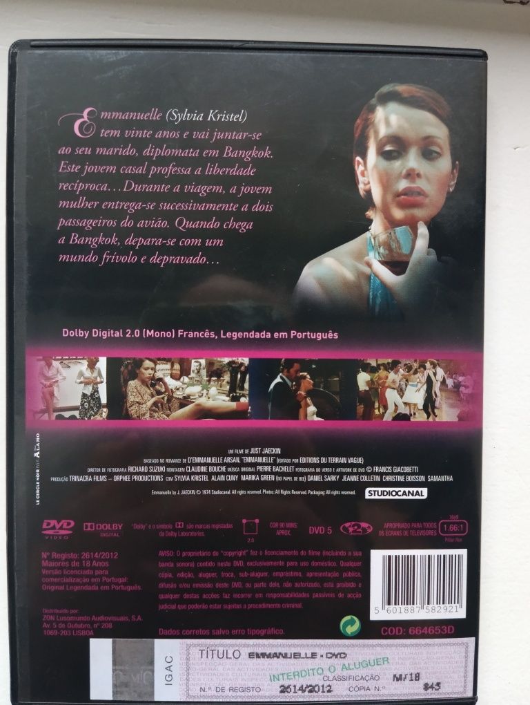 DVD Emmanuelle .